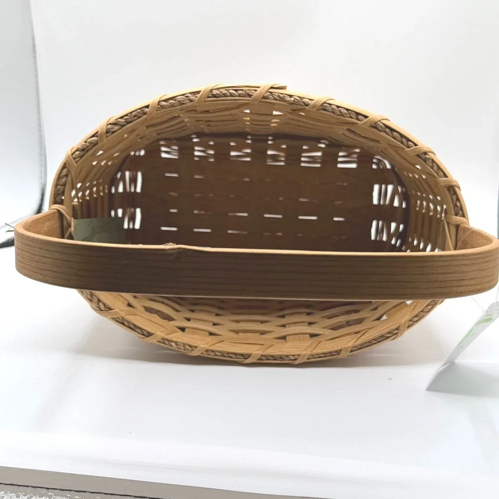 Handmade woven wood